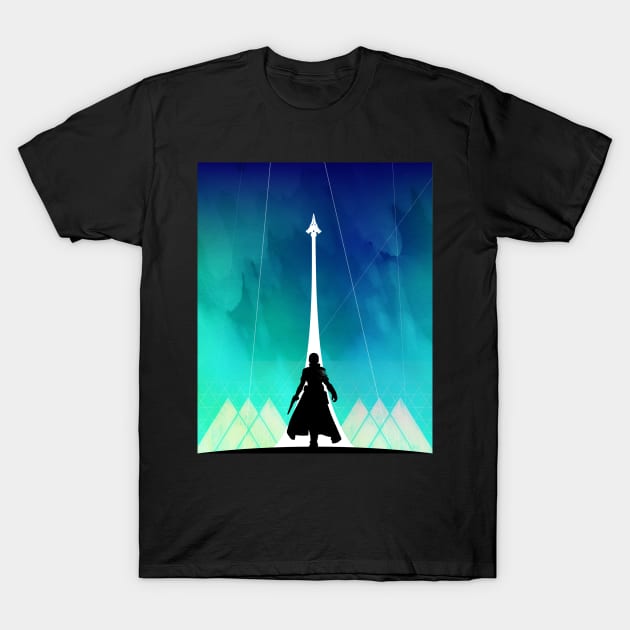 Warlock silhouette T-Shirt by DustedDesigns